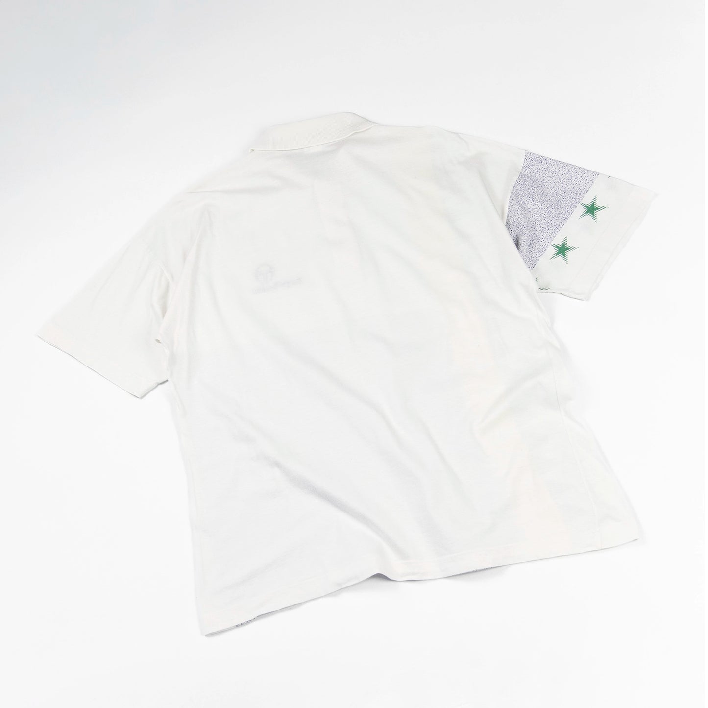 Polo vintage da Tennis con stampa - L