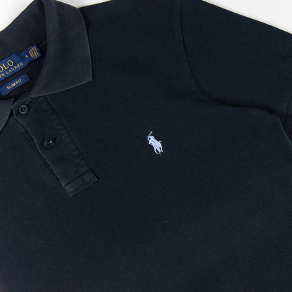 Polo basic con logo - M