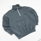 Felpa Adidas vintage 1/4 zip - S
