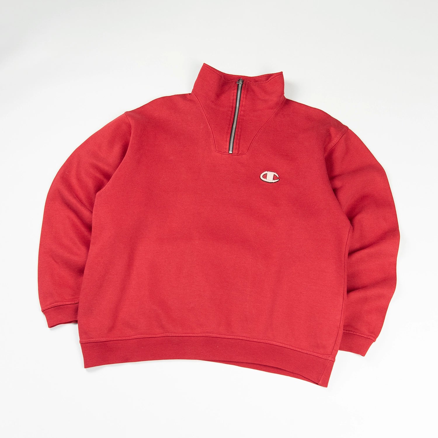 Felpa Champion vintage 1/4 zip - S