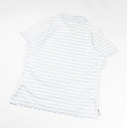 Polo vintage Tommy Hilfiger con righe orizzontali e logo ricamato sul petto