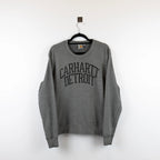 Felpa girocollo con stampa vintage - M