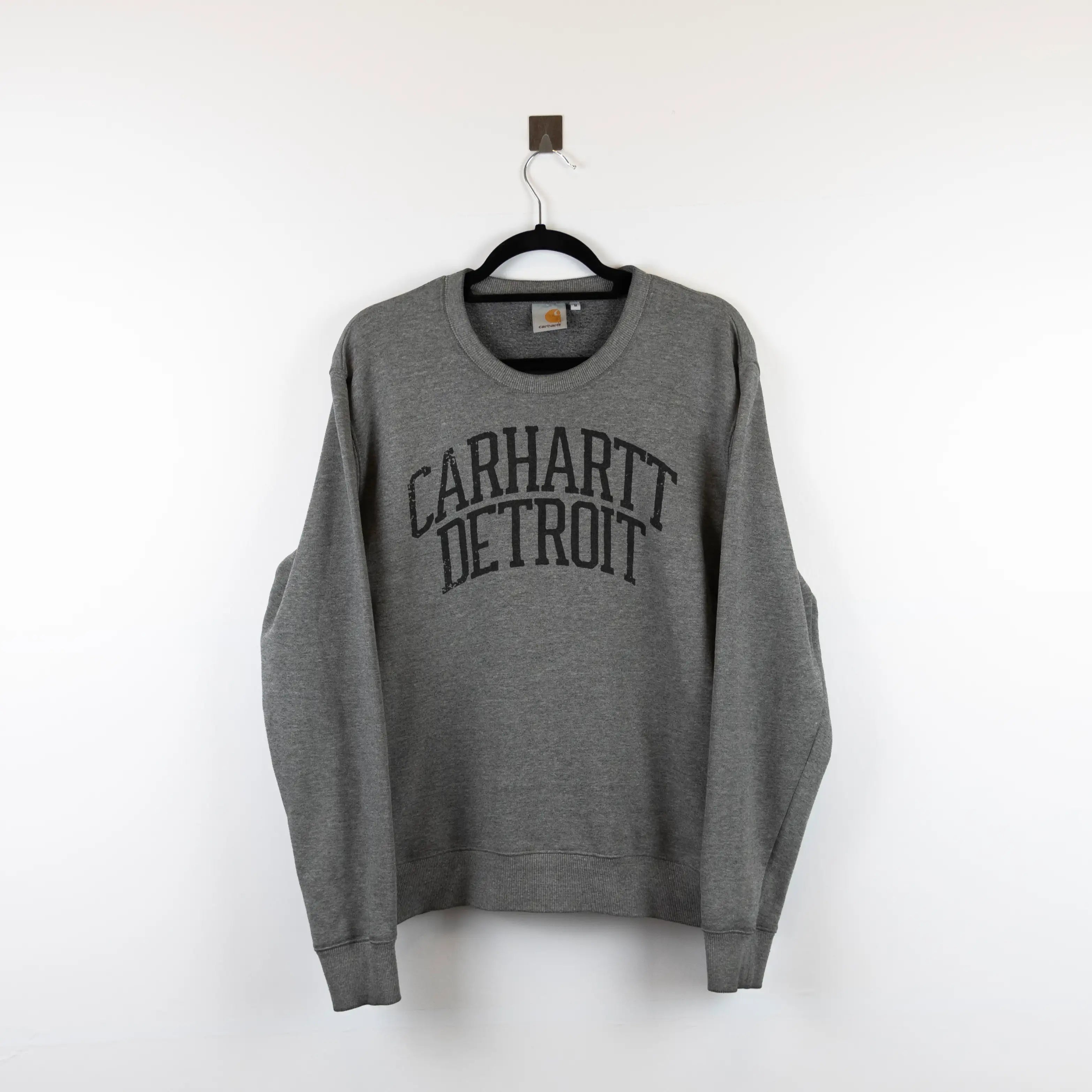 Felpa girocollo con stampa vintage - M
