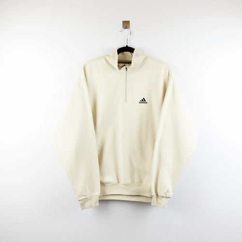 Felpa Adidas 1/4 zip vintage - L
