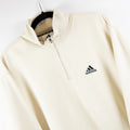 Felpa Adidas 1/4 zip vintage - L
