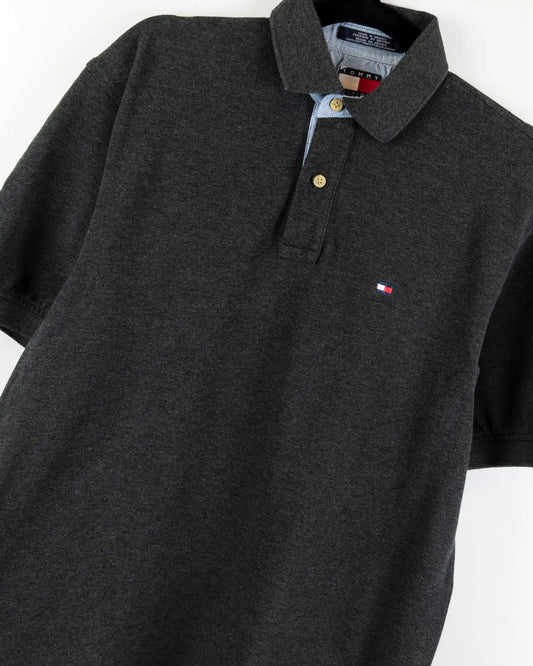 Polo basic con logo - M