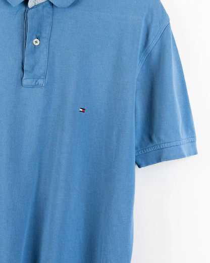 Polo basic con logo - L
