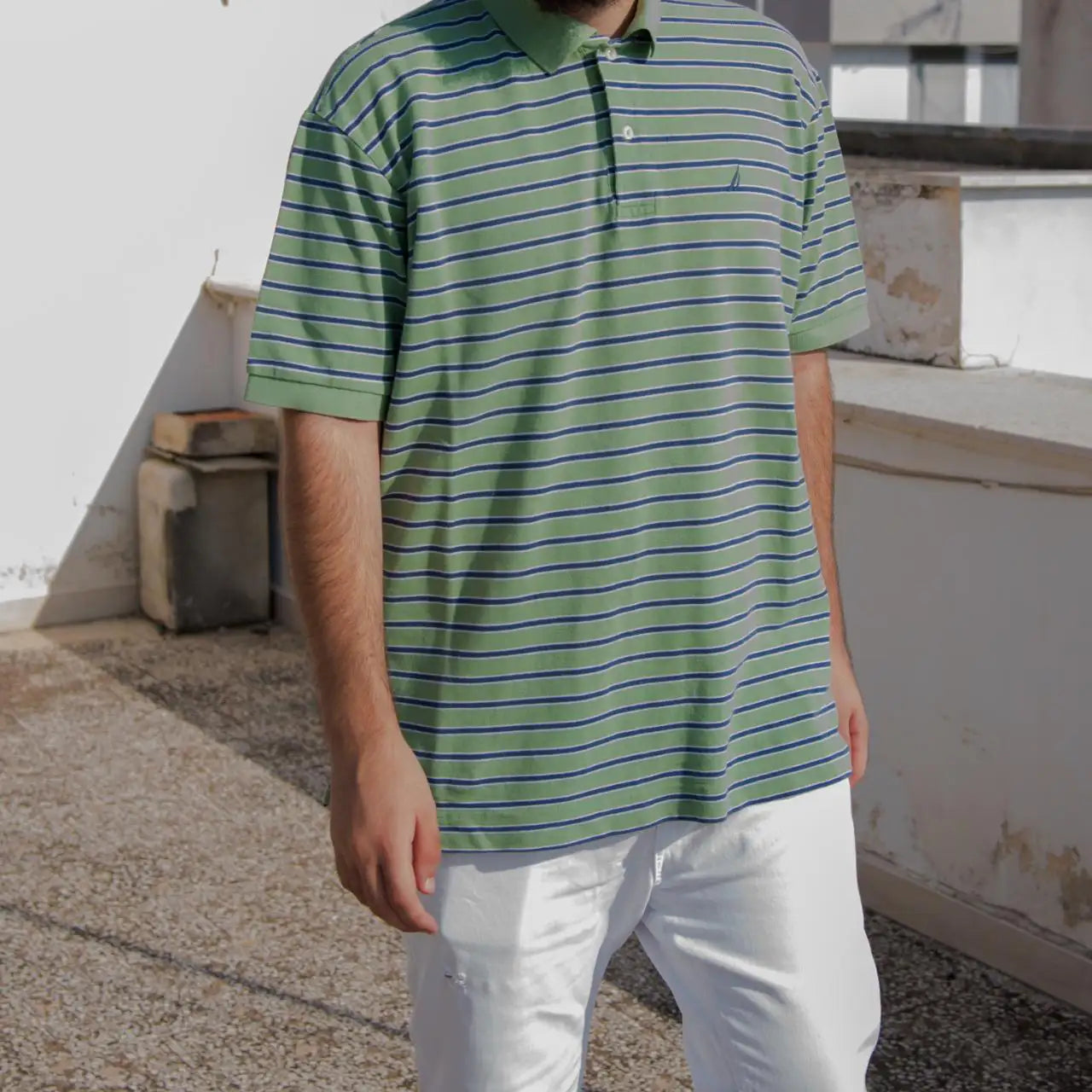Polo a righe - XL